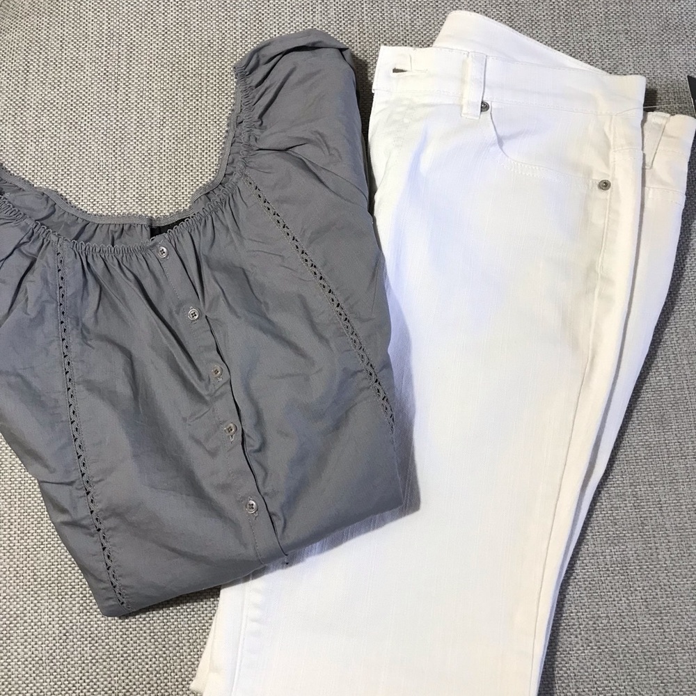 Jeans and top outfit bundle